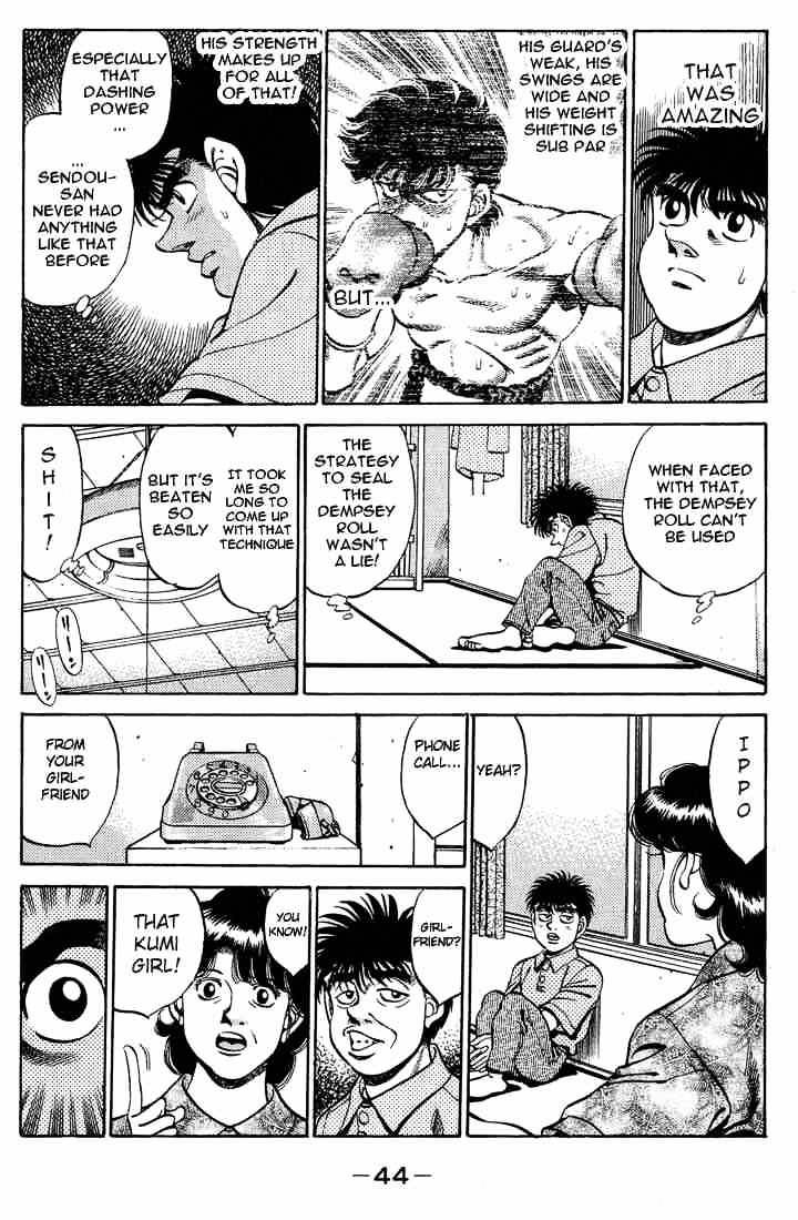 Hajime no Ippo: Fighting Spirit, Chapter 244 image 02